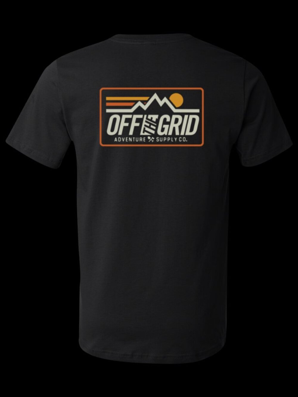 Off The Grid Surplus Dawn Rising Tee - Black